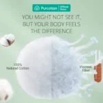 Purcotton Nice Princess MaxGuard Organic Cotton Sanitary Panty Liners - Image 4