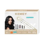 KEMEY 6-in-1 Air Styler & Hair Dryer - Image 4