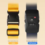 Guinness Heavy duty Adjustable Luggage Suitcase Strap Belt Set - Image 3