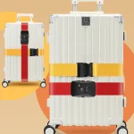 Guinness Heavy duty Adjustable Luggage Suitcase Strap Belt Set - Image 2