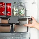 Fortis Square Stainless Steel Food Storage Containers - Image 3