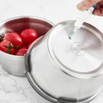 Fortis Circle Stainless Steel Food Storage Containers - Image 4