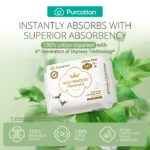Purcotton Nice Princess MaxGuard Organic Cotton Sanitary Ultra Pads - Image 2