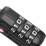 TSA Approved 3 Digit Combination Cable Padlock - Image 2
