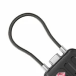 TSA Approved 3 Digit Combination Cable Padlock - Image 3
